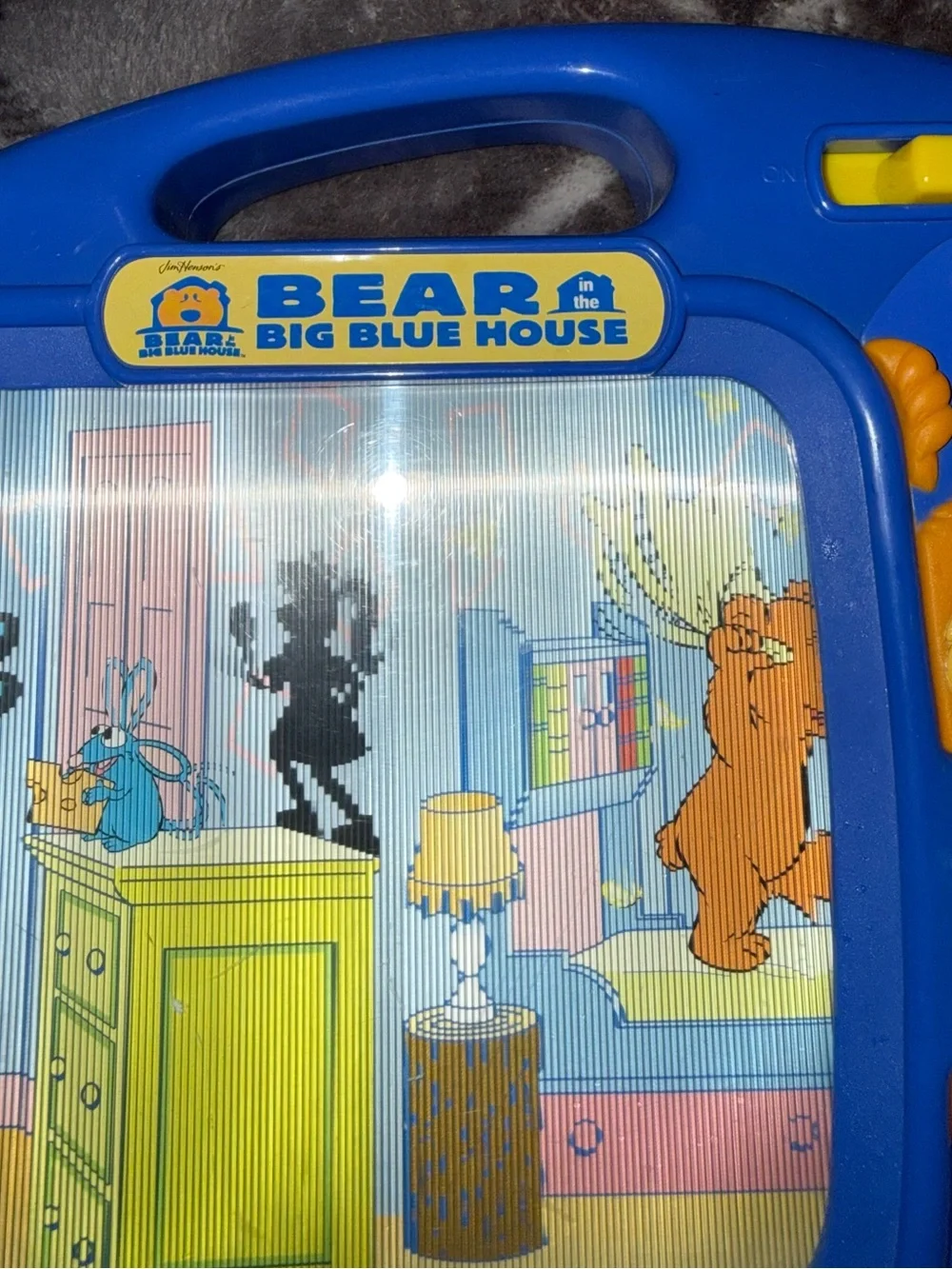 Bear in the Big Blue House Musical Scrolling Toy Please Read Description